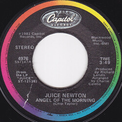 Juice Newton Angel Of The Morning USED VINYL 7INCH 45 RPM SINGLE REISSUE STEREO