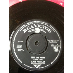 Elvis Presley / The Jordanaires Tell Me Why / Puppet On A String Vinyl 7" USED