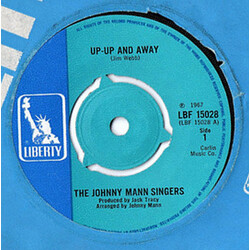 The Johnny Mann Singers Up-up and away Vinyl 7" USED