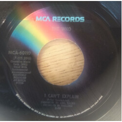 The Who I Can't Explain USED VINYL 7INCH 45 RPM SINGLE REISSUE