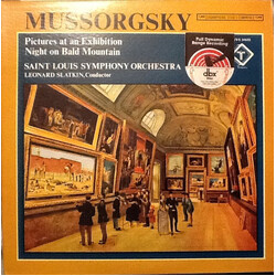 Modest Mussorgsky / Leonard Slatkin / Saint Louis Symphony Orchestra Pictures At An Exhibition;Night On Bald Mountain Vinyl LP USED