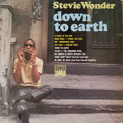 Stevie Wonder Down To Earth Vinyl LP USED