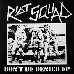 Riot Squad (2) Don't Be Denied EP USED VINYL 7INCH 45 RPM EP REISSUE