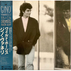 Gino Vannelli Big Dreamers Never Sleep Vinyl LP USED