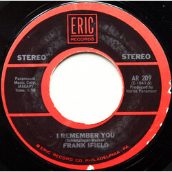 Frank Ifield / Charlie Drake I Remember You / My Boomerang Won't Come Back USED VINYL 7INCH 45 RPM REISSUE
