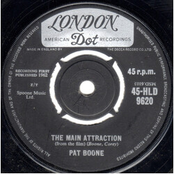 Pat Boone The Main Attraction USED VINYL 7INCH 45 RPM