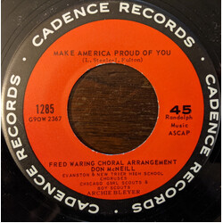 Don McNeill (2) Make America Proud Of You USED VINYL 7INCH 45 RPM REISSUE