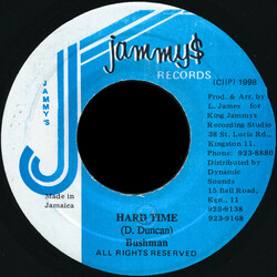 Bushman (3) Hard Time USED VINYL 7INCH 45 RPM