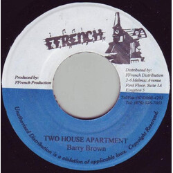 Barry Brown Two House Apartment USED VINYL 7INCH 45 RPM REISSUE
