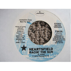 Heartsfield Racin' The Sun * Pass Me By USED VINYL 7INCH 45 RPM SINGLE PROMO