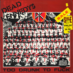 Dead Kennedys Too Drunk To Fuck USED VINYL 12INCH 45 RPM SINGLE
