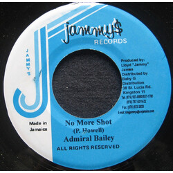 Admiral Bailey No More Shot USED VINYL 7INCH 45 RPM