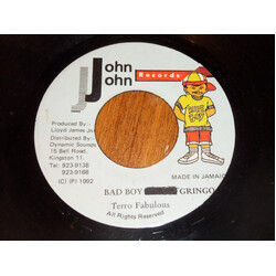 Terror Fabulous Bad Boy Gringo USED VINYL 7INCH 45 RPM