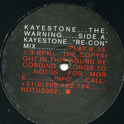Kayestone The Warning USED VINYL 12INCH