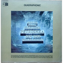 Pierre Boulez / Igor Stravinsky / The New York Philharmonic Orchestra Petrushka Vinyl LP USED