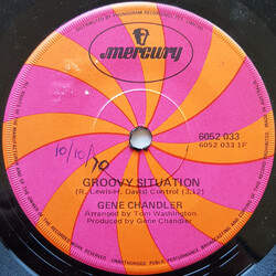 Gene Chandler Groovy Situation USED VINYL 7INCH SINGLE 45 RPM