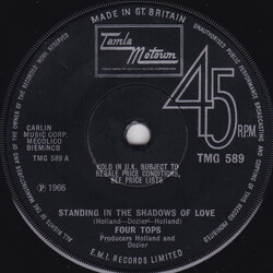 Four Tops Standing In The Shadows Of Love USED VINYL 7INCH 45 RPM SINGLE