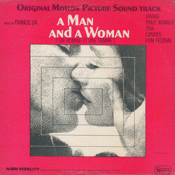 Francis Lai A Man And A Woman (Original Motion Picture Soundtrack) Vinyl LP USED