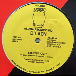 De'Lacy Steppin' Out USED VINYL 12INCH