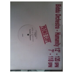 Biddu Orchestra Humanity USED VINYL 12INCH PROMO