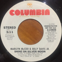 Marilyn McCoo & Billy Davis Jr. Shine On Silver Moon USED VINYL 7INCH 45 RPM PROMO