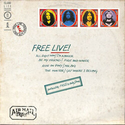 Free Free Live! Vinyl LP USED