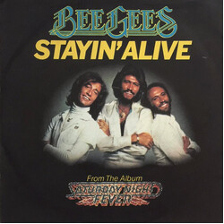 Bee Gees Stayin' Alive USED VINYL 7INCH 45 RPM SINGLE STEREO