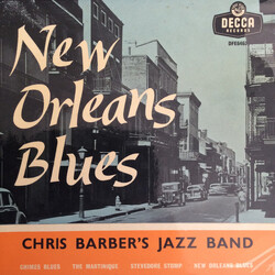 Chris Barber's Jazz Band New Orleans Blues USED VINYL 7INCH 45 RPM EP