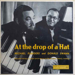 Flanders & Swann At The Drop Of A Hat Vinyl LP USED
