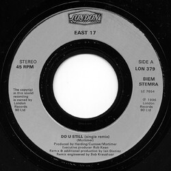 East 17 Do U Still? Vinyl 7" USED