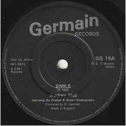 Audrey Hall Smile / Smile (Club Mix) USED VINYL 7INCH 45 RPM