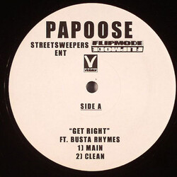 Papoose Get Right USED VINYL 12INCH