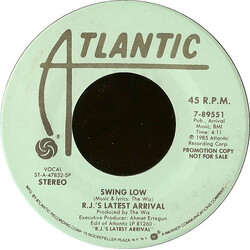 R.J.'s Latest Arrival Swing Low USED VINYL 7INCH SINGLE 45 RPM PROMO