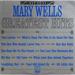 Mary Wells Greatest Hits Vinyl LP USED