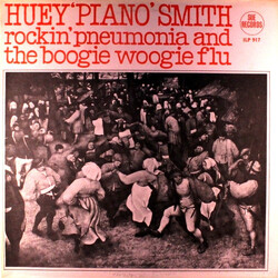Huey "Piano" Smith & His Clowns Rockin' Pneumonia And The Boogie Woogie Flu Vinyl LP USED