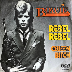 David Bowie Rebel Rebel USED VINYL 7INCH 45 RPM SINGLE STEREO
