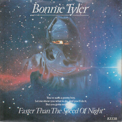 Bonnie Tyler Faster Than The Speed Of Night USED VINYL 7INCH 45 RPM SINGLE STEREO