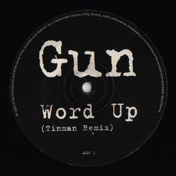 Gun (2) Word Up USED VINYL 12INCH 45 RPM SINGLE SIDED PROMO