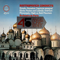 Nikolai Rimsky-Korsakov / Mikhail Ivanovich Glinka / Modest Mussorgsky / Mstislav Rostropovich / Orchestre De Paris Rostropovich Conducts: Capriccio E