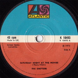 The Drifters Saturday Night At The Movies USED VINYL 7INCH 45 RPM