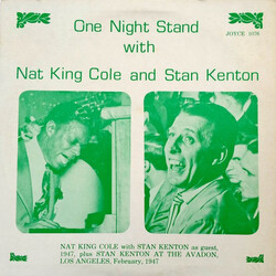Nat King Cole / Stan Kenton One Night Stand With Nat King Cole & Stan Kenton Vinyl LP USED