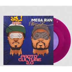 Mega Ran Proto Culture 2.0 USED VINYL 7INCH 45 RPM LIMITED EDITION STEREO