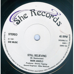 Mark Angelo Still Believing Vinyl 7" USED