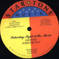 Screechy Dan / James Bond/007 Saturday Night At The Movie / Computer Buriel USED VINYL 12INCH 45 RPM