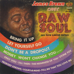 James Brown James Brown Sings Raw Soul Vinyl LP USED