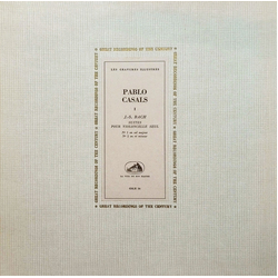 Johann Sebastian Bach / Pablo Casals Suites Pour Violoncelle Seul: No. 1 En Sol Majeur / No. 2 En Ré Mineur Vinyl LP USED