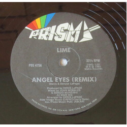 Lime (2) Angel Eyes (Remix) Vinyl 12" USED