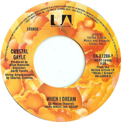 Crystal Gayle When I Dream USED VINYL 7INCH 45 RPM SINGLE