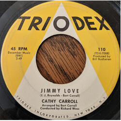 Cathy Carroll Jimmy Love / Deep In A Young Boy's Heart USED VINYL 7INCH 45 RPM SINGLE