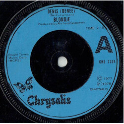 Blondie Denis (Denee) USED VINYL 7INCH 45 RPM SINGLE